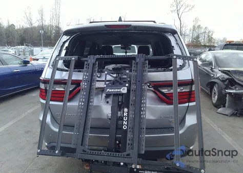 2015 Dodge Durango Limited из США, поврежденный, VIN 1C4RDJDG1FC740477